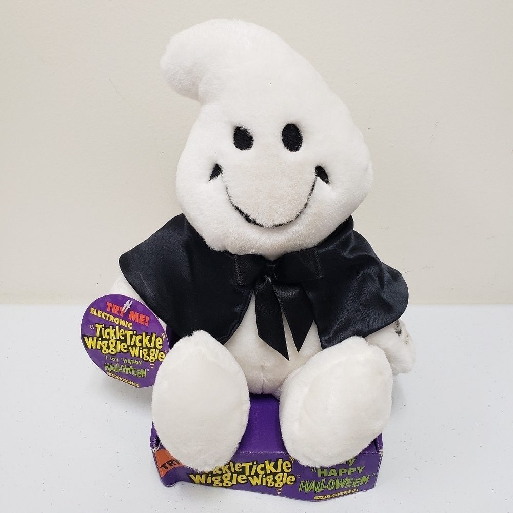 Dan Dee Tickle Tickle Wiggle Wiggle Halloween Ghost Animated Sounds Plush